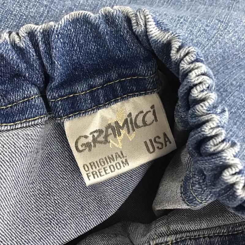 グラミチ GRAMICCI スカート ミニスカート 120cm 無地 水色 / ライトブルー /  ガールズ USED 古着 中古 10140373