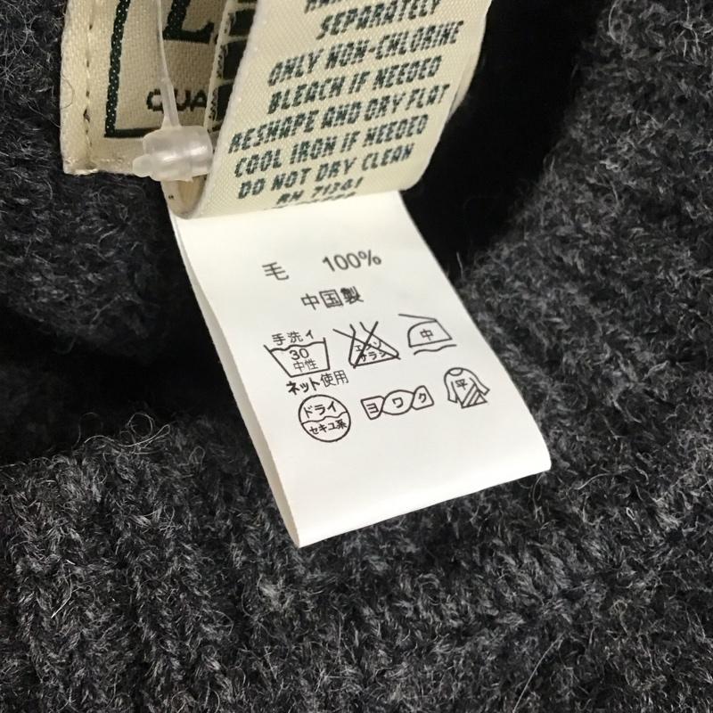 エルエルビーン L.L.Bean ニット、セーター 長袖 長袖ニットカットソー ニット セーター クルーネックニット S  灰 / グレー /  メンズ USED 古着 中古 10113625