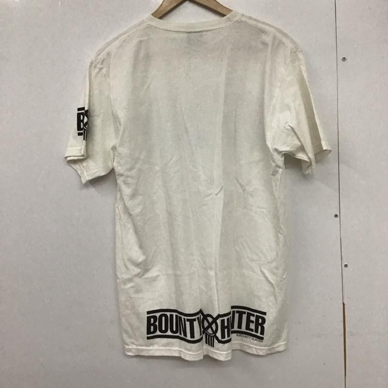 バウンティーハンター BOUNTY HUNTER Tシャツ 半袖 半袖カットソー プリントTシャツ クルーネックカットソー L プリント 白 / ホワイト /  メンズ USED 古着 中古 10132718