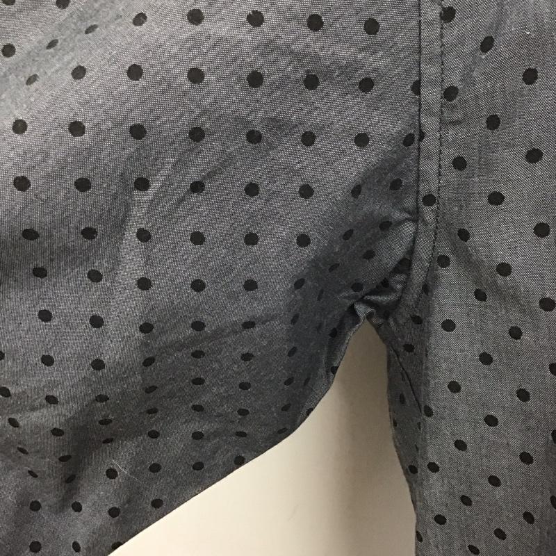 コロンビア Columbia シャツ、ブラウス 長袖 116 PM7975 ボタンダウン M ドット 灰 / グレー / X 黒 / ブラック /  メンズ USED 古着 中古 10108266