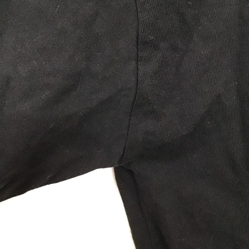 パブリュクス PUBLUX Tシャツ 半袖 半袖カットソー プリントTシャツ クルーネックカットソー XL ロゴ、文字 黒 / ブラック /  メンズ USED 古着 中古 10131613