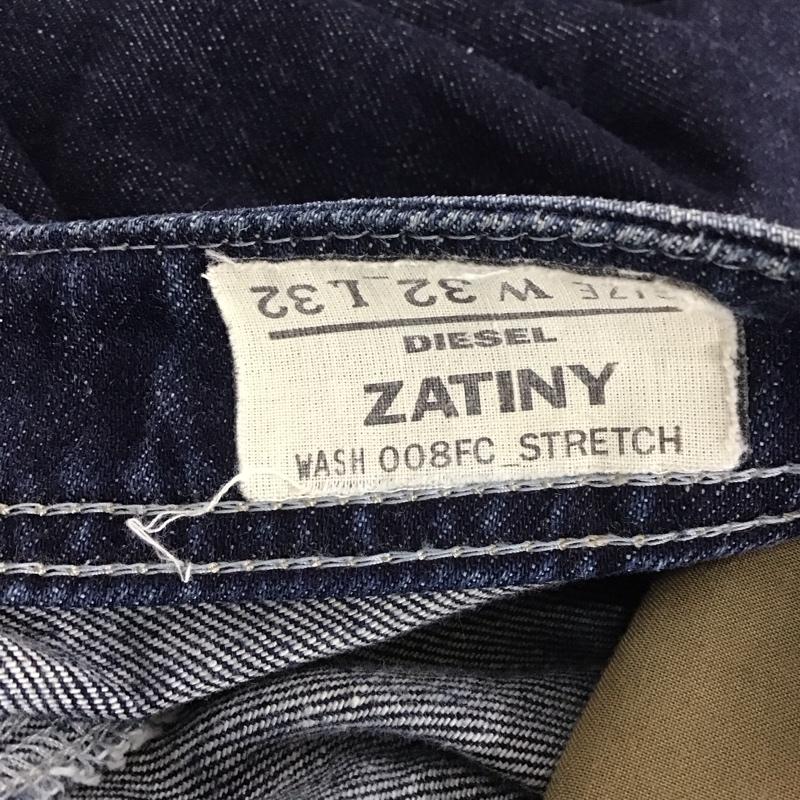 ディーゼル DIESEL パンツ デニム、ジーンズ ZATINY W32 L32 32インチ 無地 インディゴ / インディゴ /  メンズ USED 古着 中古 10112218