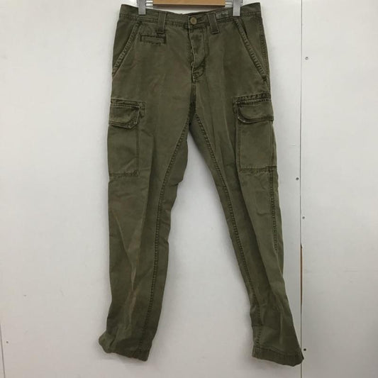 トミーヒルフィガー TOMMY HILFIGER パンツ ワークパンツ、ペインターパンツ 32インチ 無地 カーキ / カーキ /  メンズ USED 古着 中古 10146829