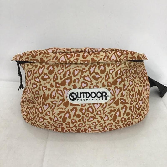 ミルクフェド MILKFED. ウエストバッグ ウエストバッグ 0322004 OUTDOOR PRODUCTS ヒョウ柄 レオパード ロゴ、文字 茶 / ブラウン /  レディース USED 古着 中古 10139361