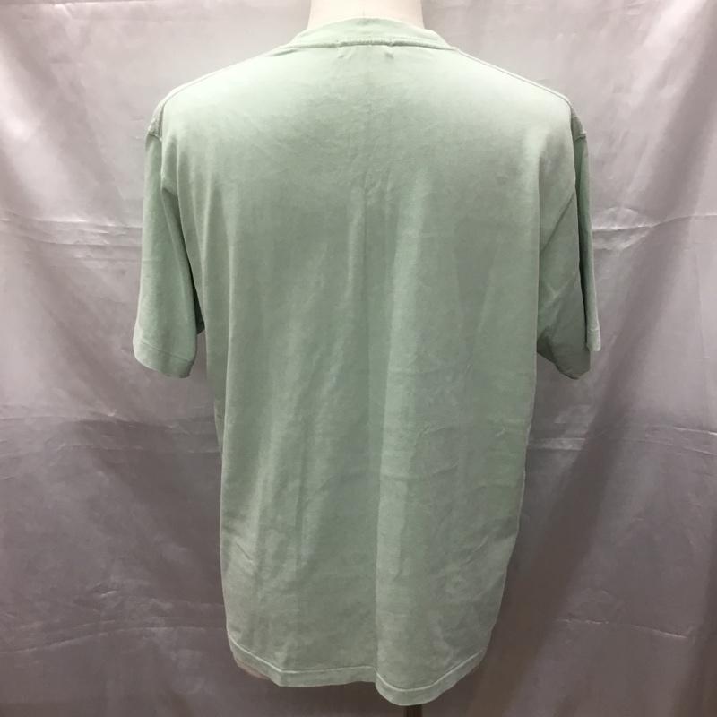 ベイフロー BAYFLOW Tシャツ 半袖 半袖カットソー プリントTシャツ クルーネックカットソー 3 プリント 緑 / グリーン /  メンズ USED 古着 中古 10114145