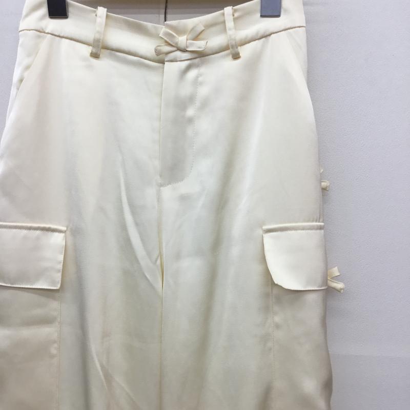 メリージェニー merry jenny パンツ ワークパンツ、ペインターパンツ FREE  アイボリー / アイボリー /  レディース USED 古着 中古 10142320