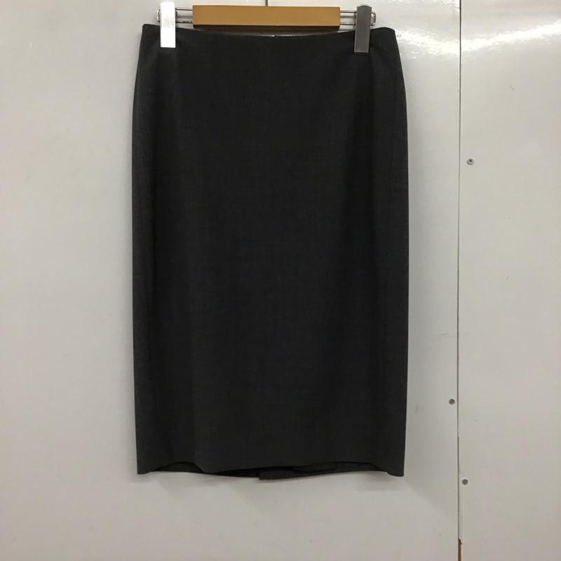 セオリー theory スカート ひざ丈スカート 2 無地 灰 / グレー /  レディース USED 古着 中古 10142916