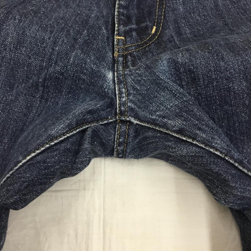 ステューシー STUSSY パンツ デニム、ジーンズ 32インチ ロゴ、文字 インディゴ / インディゴ /  メンズ USED 古着 中古 10143566