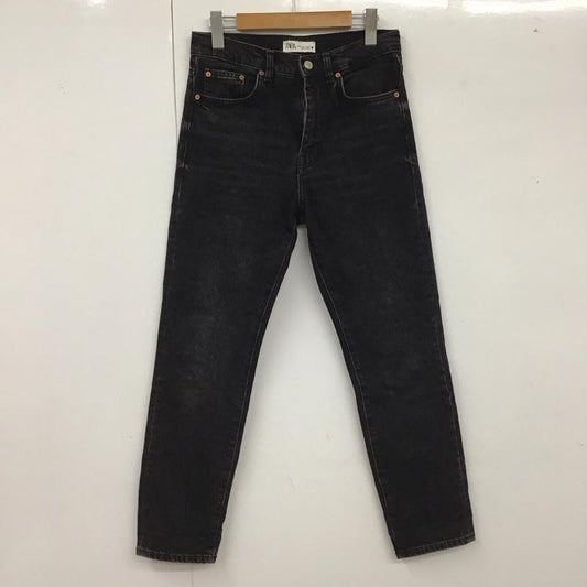 ザラ ZARA パンツ デニム、ジーンズ デニムパンツ スリムパンツ ストレッチパンツ ジーンズ 36 無地 黒 / ブラック /  レディース USED 古着 中古 10117411