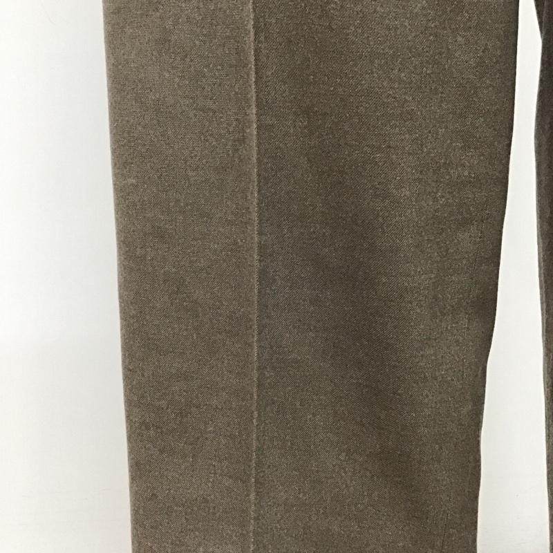 グローバルワーク GLOBAL WORK パンツ スラックス GW521503AD ウツクシルエットストレートパンツ L 無地 茶 / ブラウン /  レディース USED 古着 中古 10122144