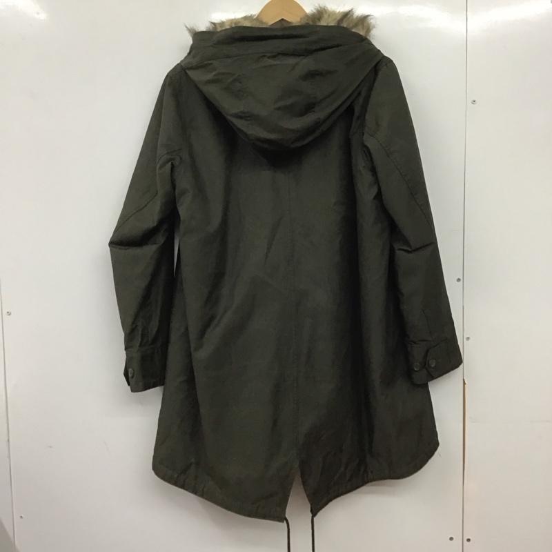 レプシィム LEPSIM コート コート一般 LP170147SB ママコート　マタニティ　インナーボアモッズコート FREE 無地 カーキ / カーキ /  レディース USED 古着 中古 10145032