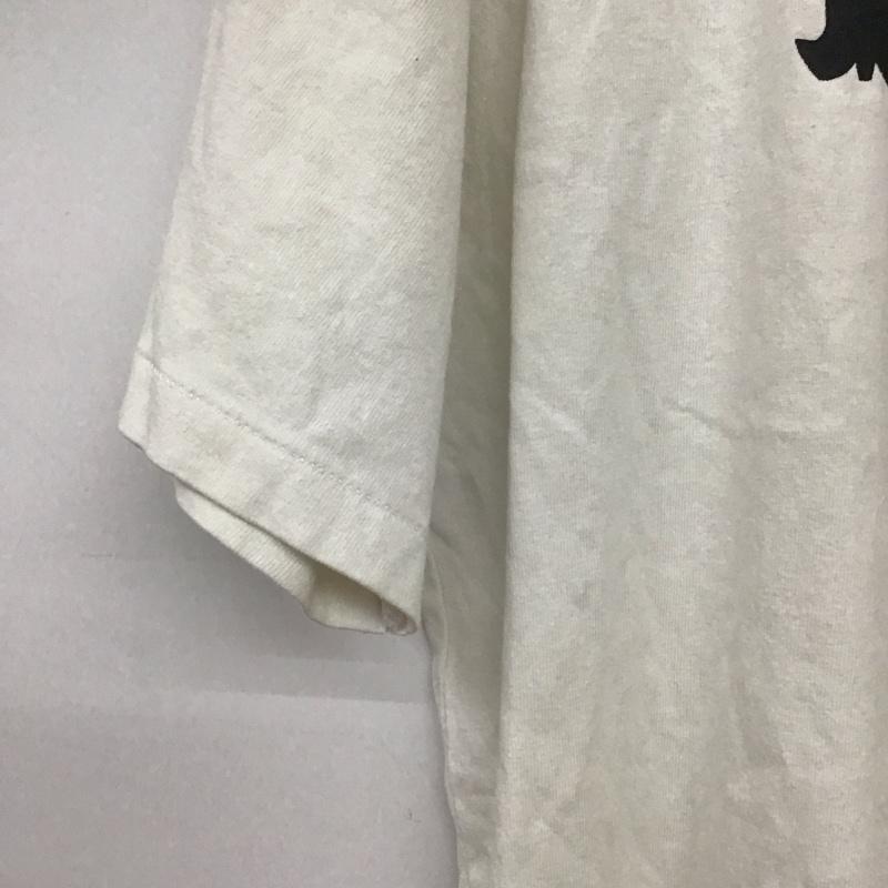 ベイプ BAPE Tシャツ 半袖 半袖カットソー プリントTシャツ クルーネックカットソー XL ロゴ、文字 白 / ホワイト /  メンズ USED 古着 中古 10151007