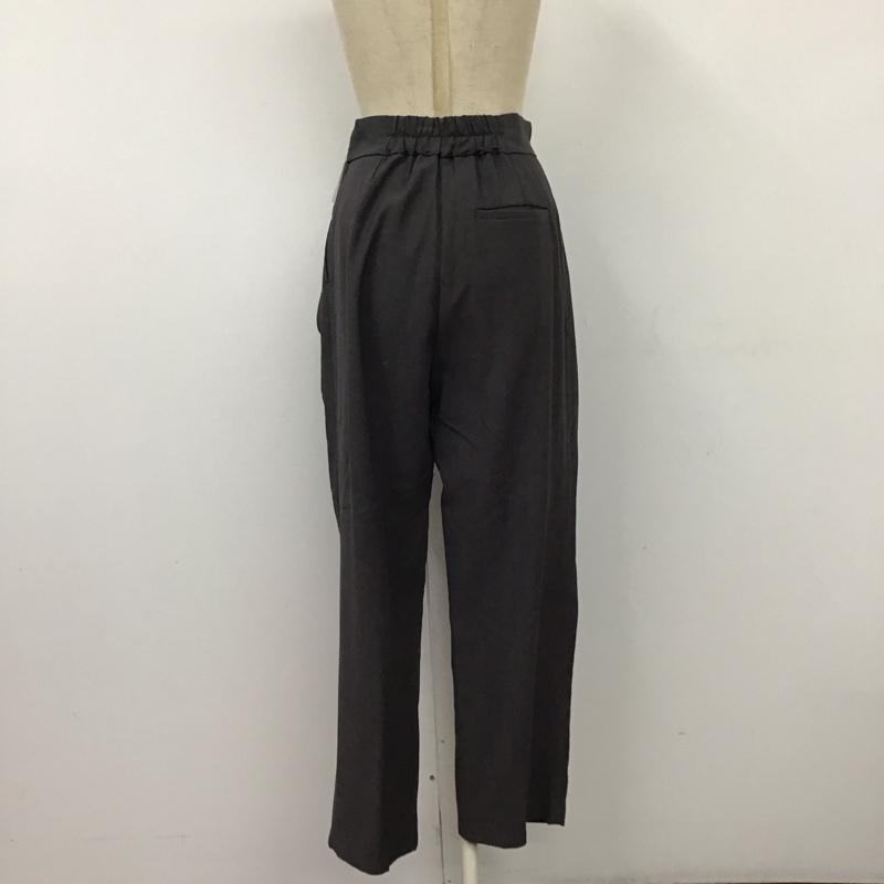 ローリーズファーム LOWRYS FARM パンツ スラックス LF520016 ベルトツキタックパンツ タグ付き M 無地 灰 / グレー /  レディース USED 古着 中古 10118752