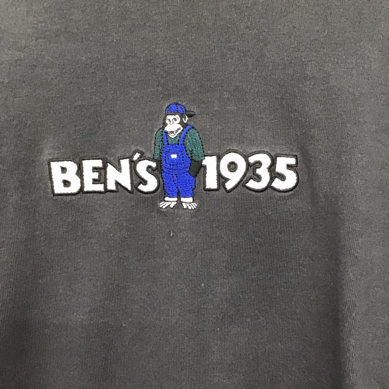 ベンデイビス BEN DAVIS Tシャツ 長袖 M 無地 チャコールグレー / チャコールグレー /  メンズ USED 古着 中古 10128802