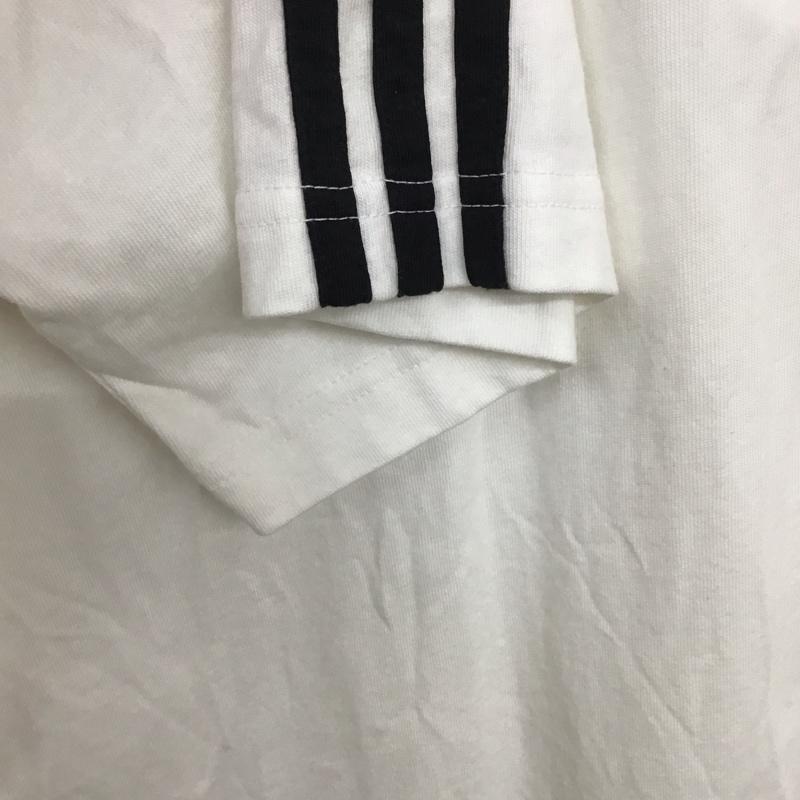 アディダス adidas Tシャツ 半袖 IZ2474 オーバーサイズTシャツ 半袖カットソー XL ロゴ、文字 白 / ホワイト /  メンズ USED 古着 中古 10135904