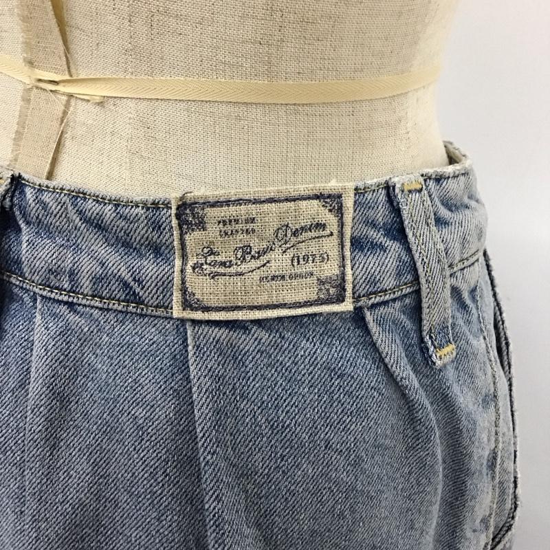 ザラ ZARA スカート ロングスカート デニムスカート フロントボタン XS 無地 青 / ブルー /  レディース USED 古着 中古 10121553