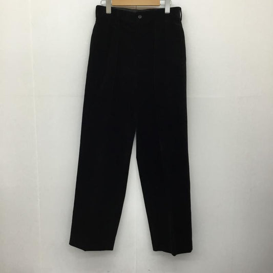 ポールスミス Paul Smith パンツ スラックス コーデュロイ　PS-1877　90s　2タックスラックス 29インチ 無地 黒 / ブラック /  メンズ USED 古着 中古 10142019