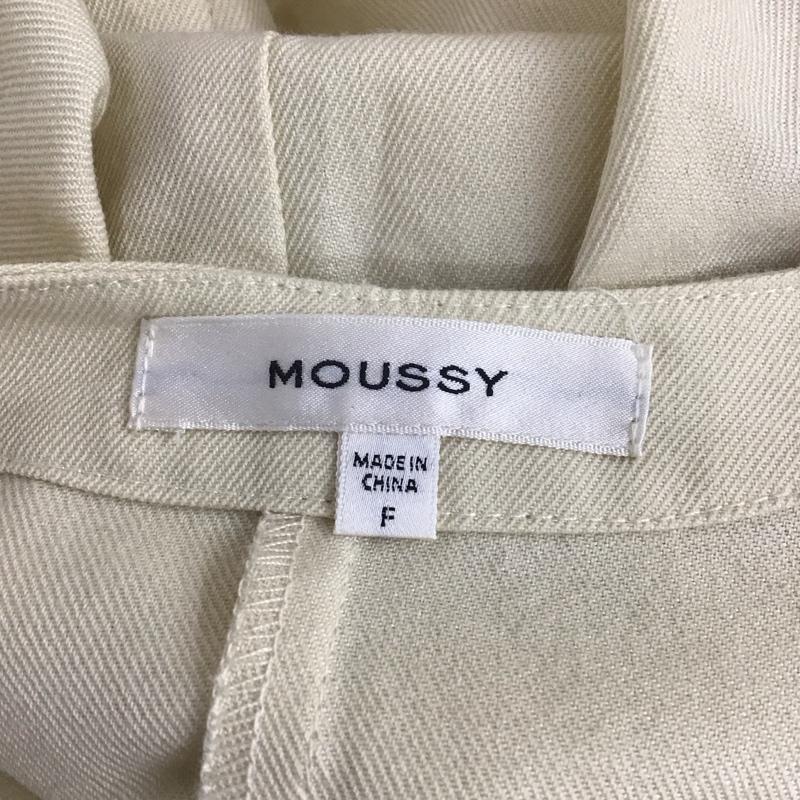 マウジー MOUSSY シャツ、ブラウス 長袖 029EAA30-5270 Vネック FREE 無地 アイボリー / アイボリー /  レディース USED 古着 中古 10108232