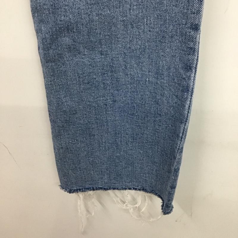 ザラ ZARA パンツ デニム、ジーンズ 32インチ 無地 水色 / ライトブルー /  レディース USED 古着 中古 10131858