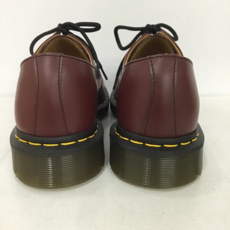 ドクターマーチン Dr.Martens 革靴 革靴 GV12T 3EYE SHOE 3ホール UK7 箱有 US：8 無地 茶 / ブラウン /  メンズ USED 古着 中古 10132961