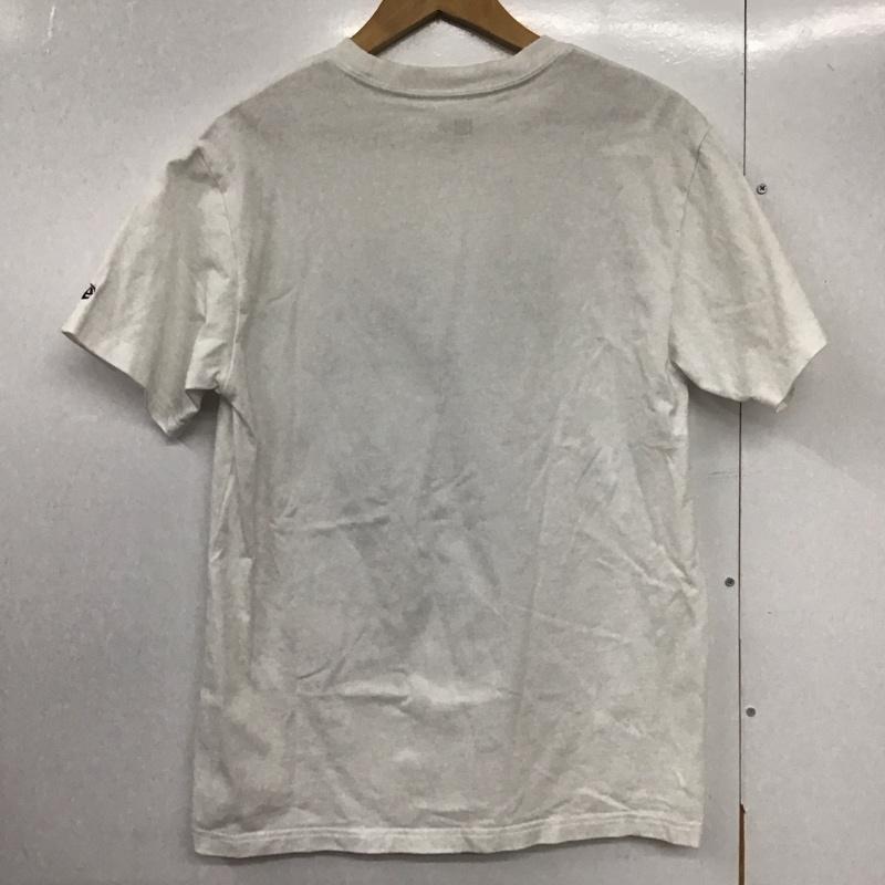 ニューエラ NEW ERA Tシャツ 半袖 半袖カットソー プリントTシャツ クルーネックカットソー M ロゴ、文字 白 / ホワイト /  メンズ USED 古着 中古 10142902