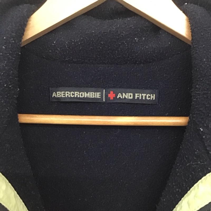 アバクロンビーアンドフィッチ ABERCROMBIE&FITCH ベスト ベスト ジップアップベスト ノースリーブカットソー アウター M ロゴ、文字 マルチカラー / マルチカラー /  メンズ USED 古着 中古 10143706