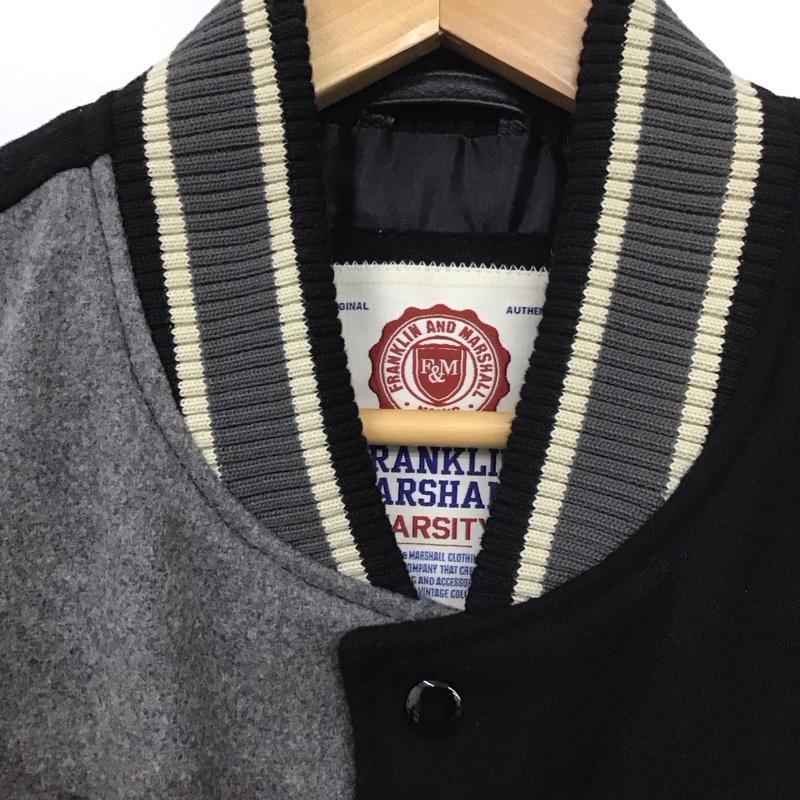 フランクリンマーシャル FRANKLIN&MARSHALL ジャケット、上着 ジャンパー、ブルゾン M 無地 黒 / ブラック / X ベージュ / ベージュ /  メンズ USED 古着 中古 10131451