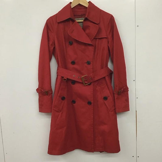 バーバリーブルーレーベル BURBERRY BLUE LABEL コート コート一般 38 無地 赤 / レッド /  レディース USED 古着 中古 10139917