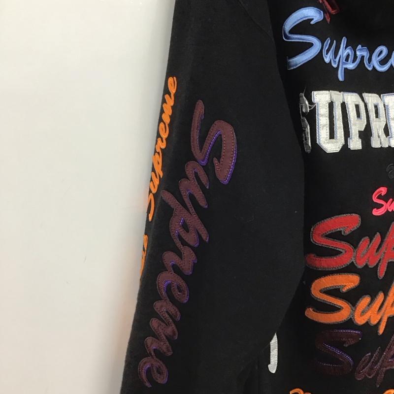シュプリーム Supreme パーカー 長袖 21AW MultiLogoHoodedSweatshirt パーカー L ロゴ、文字 黒 / ブラック /  メンズ USED 古着 中古 10148162