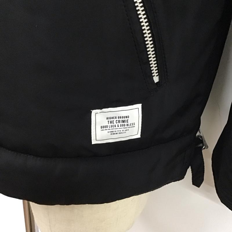 クライミー CRIMIE ジャケット、上着 ジャンパー、ブルゾン L 無地 黒 / ブラック /  メンズ USED 古着 中古 10119870