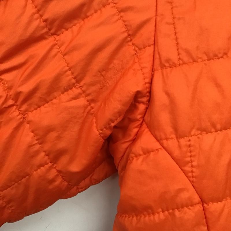 パタゴニア patagonia ジャケット、上着 ジャンパー、ブルゾン 84222 ナノパフフーディ ジップアップジャケット ダウンジャケット アウター M ロゴ、文字 橙 / オレンジ /  メンズ USED 古着 中古 10138421