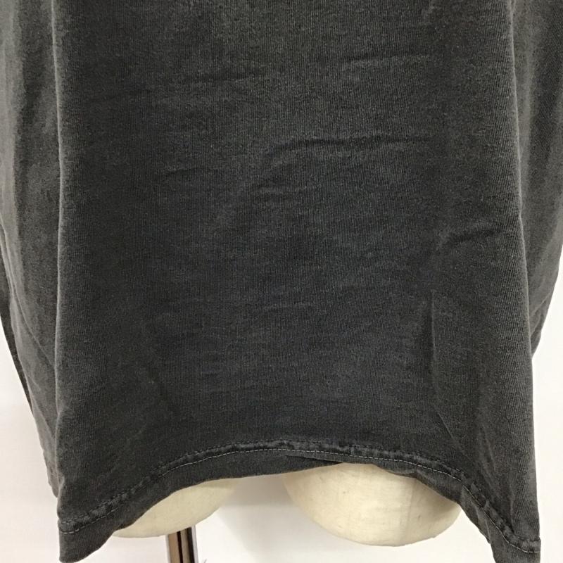 シャカ SHAKA Tシャツ 半袖 半袖カットソー プリントTシャツ クルーネックカットソー L 無地 灰 / グレー /  メンズ USED 古着 中古 10124657