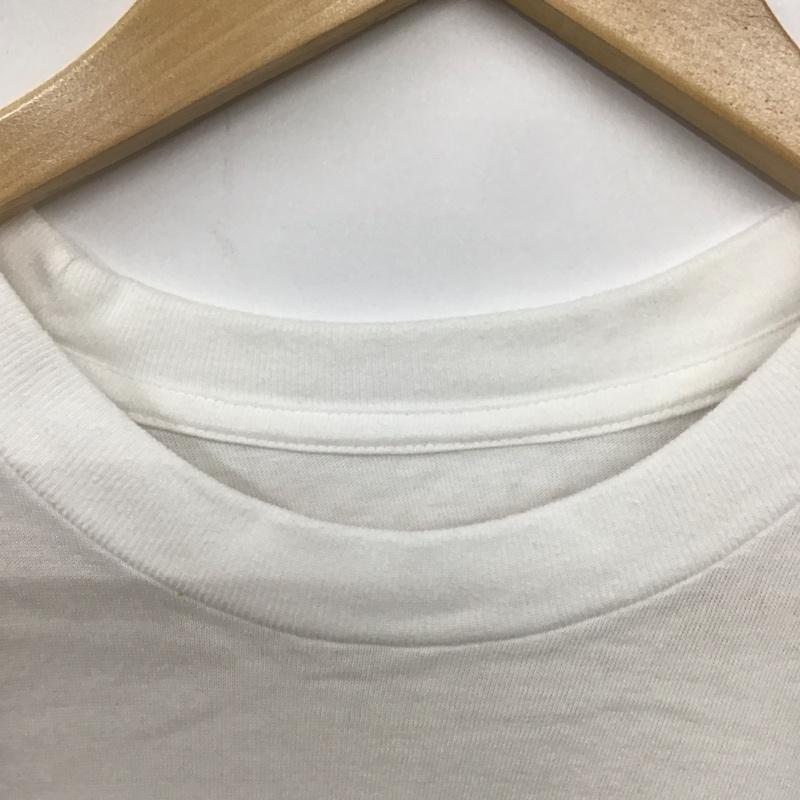 古着 USED Tシャツ 半袖 半袖カットソー プリントTシャツ クルーネックカットソー 90s M プリント 白 / ホワイト /  メンズ USED 古着 中古 10136230