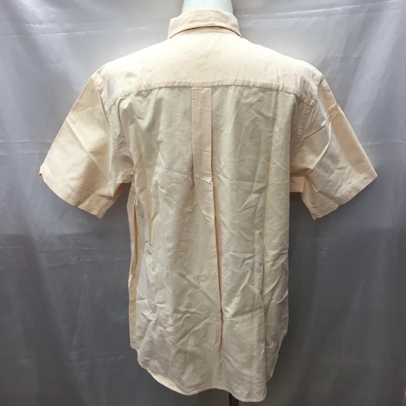 ブルックスブラザーズ BROOKS BROTHERS シャツ、ブラウス 半袖 ボタンダウン コットン プルオーバー M ワンポイント 橙 / オレンジ /  メンズ USED 古着 中古 10111584