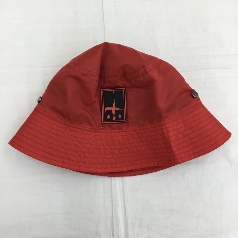 カタリスト CVTVLIST 帽子 ハット 210070502 バケットハット FREE ロゴ、文字 赤 / レッド /  メンズ USED 古着 中古 10142326