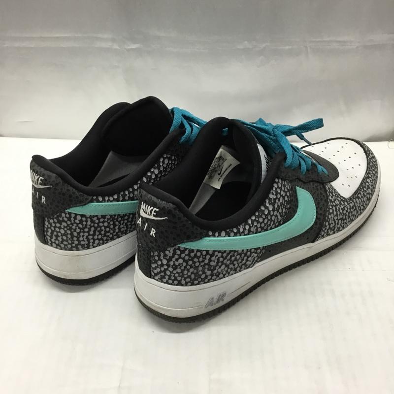 ナイキ NIKE スニーカー スニーカー DH7128-991 AIR FORCE 1 LOW BY YOU 29cm 29.0cm ロゴ、文字 白 / ホワイト / X 黒 / ブラック / X 灰 / グレー / X 水色 / ライトブルー /  メンズ USED 古着 中古 10106191