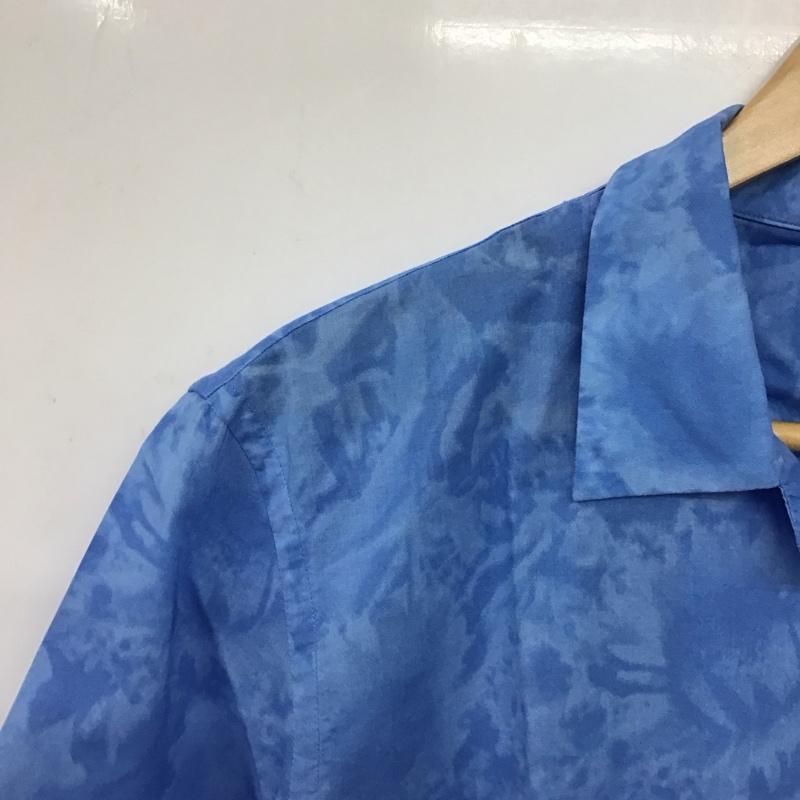 ポールスミス Paul Smith シャツ、ブラウス 半袖 半袖シャツ カジュアルシャツ L プリント 水色 / ライトブルー /  メンズ USED 古着 中古 10148075