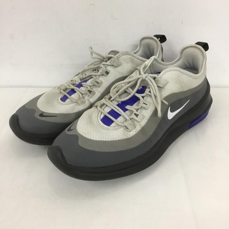 ナイキ NIKE スニーカー スニーカー AA2146-016 AIRMAX AXIS 28.5cm 28.5cm ロゴ、文字 ダークグレー / ダークグレー / X 灰 / グレー / X 青 / ブルー /  メンズ USED 古着 中古 10124404