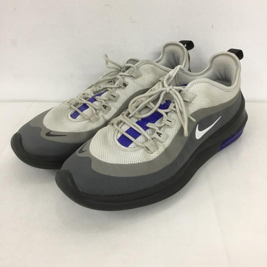 ナイキ NIKE スニーカー スニーカー AA2146-016 AIRMAX AXIS 28.5cm 28.5cm ロゴ、文字 ダークグレー / ダークグレー / X 灰 / グレー / X 青 / ブルー /  メンズ USED 古着 中古 10124404