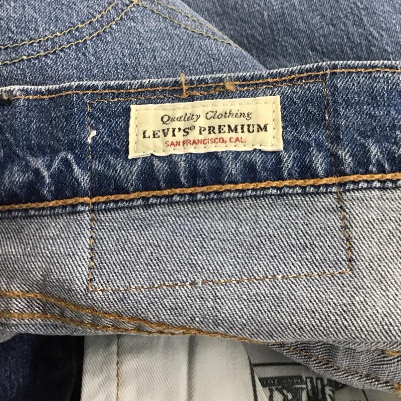 リーバイス Levi s パンツ デニム、ジーンズ 28833-0978 512 W28 L32 ストレッチ 28インチ 無地 青 / ブルー /  メンズ USED 古着 中古 10146362