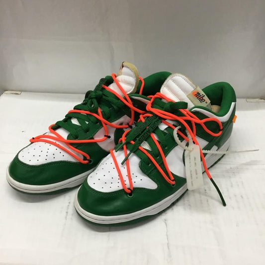 ナイキ NIKE スニーカー スニーカー CT0856-100 DUNK LOW LTHR OFF-WHITE 29cm 29.0cm ロゴ、文字 白 / ホワイト / X 緑 / グリーン /  メンズ USED 古着 中古 10106329