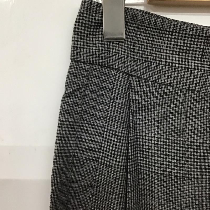 ザラウーマン ZARA WOMAN ボトムス ボトムス ワイドパンツ XS チェック 灰 / グレー /  レディース USED 古着 中古 10140007