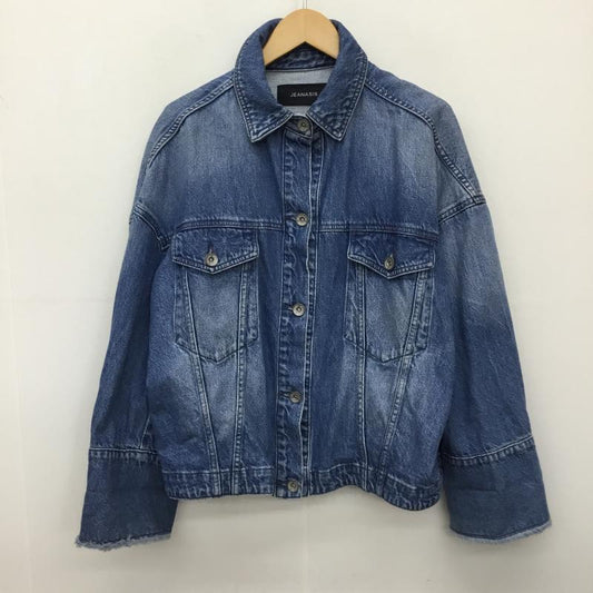 ジーナシス JEANASIS ジャケット、上着 ジャケット、ブレザー FREE 無地 青 / ブルー /  レディース USED 古着 中古 10138265