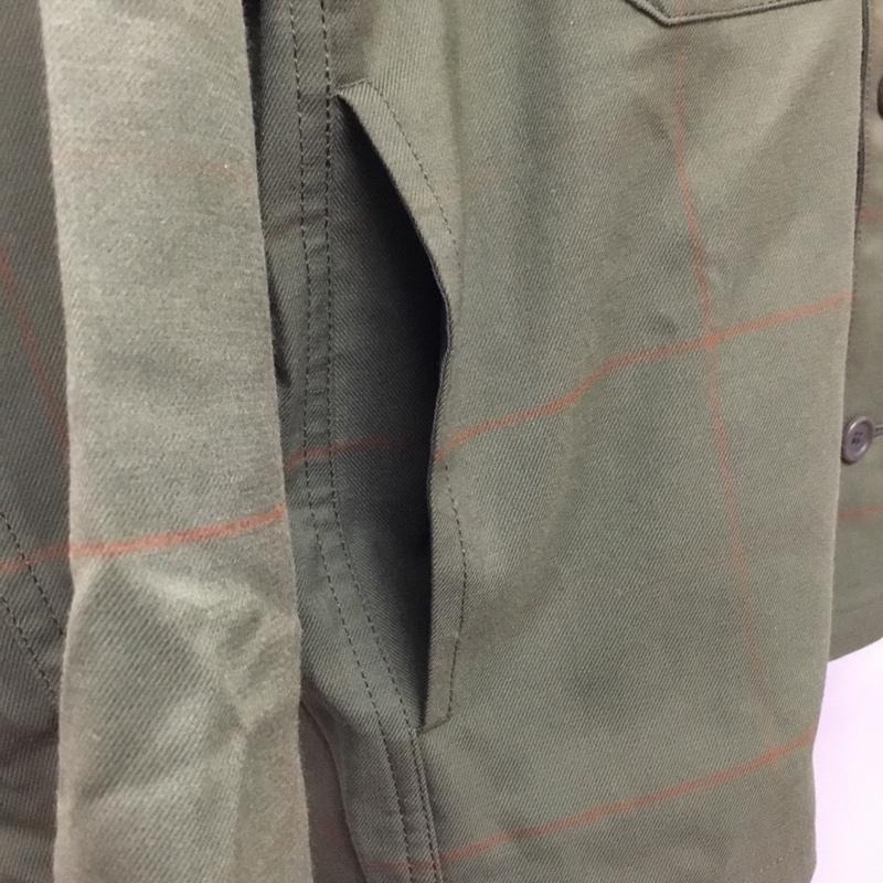 ジャーナルスタンダード JOURNAL STANDARD シャツ、ブラウス 長袖 長袖シャツ カラーシャツ ポケットシャツ 長袖カットソー チェックシャツ L チェック 緑 / グリーン /  メンズ USED 古着 中古 10115208