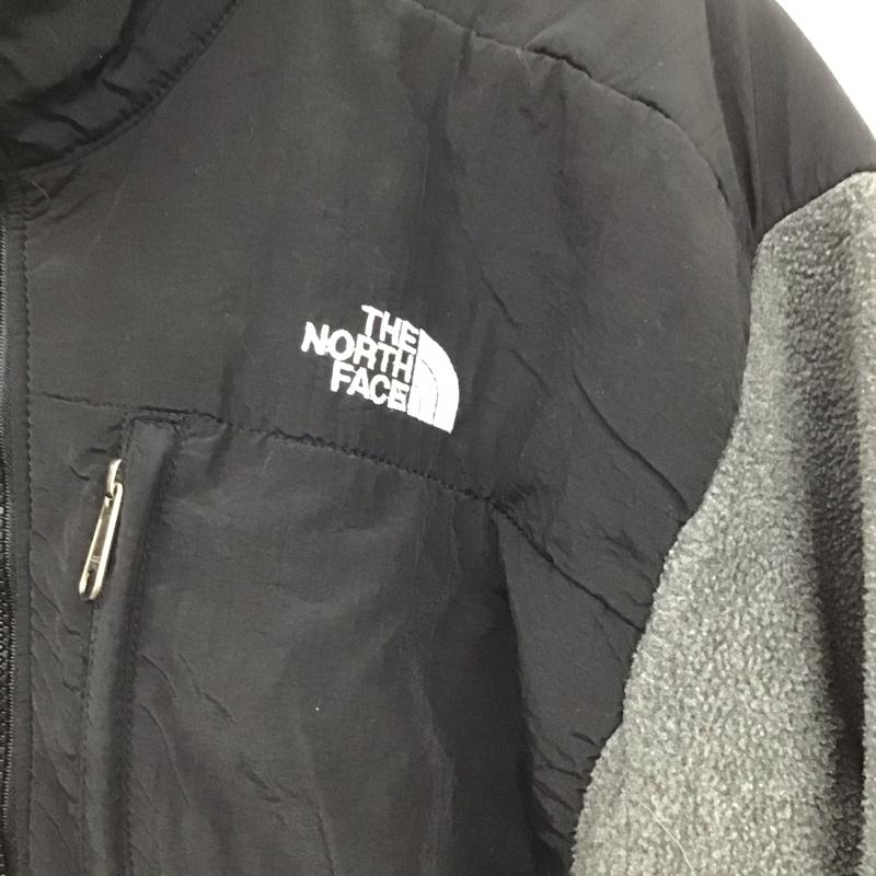 ザノースフェイス THE NORTH FACE ジャケット、上着 ジャケット、ブレザー ジップアップジャケット フリースジャケット アウター L ロゴ、文字 灰 / グレー /  メンズ USED 古着 中古 10128696