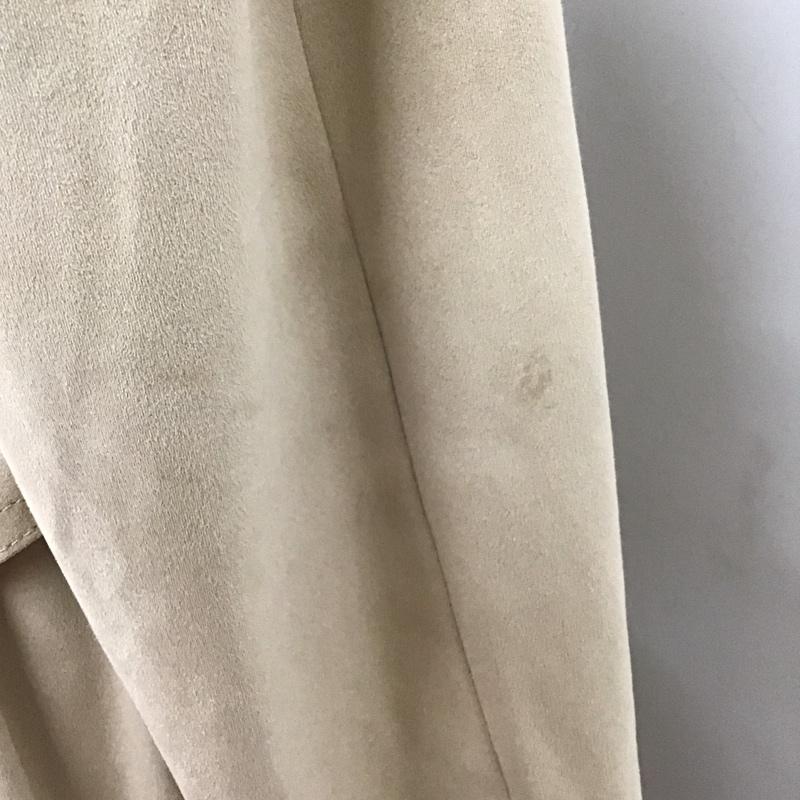 ザラ ZARA コート トレンチコート 6318 029 710 フェイクスウェード S 無地 ベージュ / ベージュ /  レディース USED 古着 中古 10108584