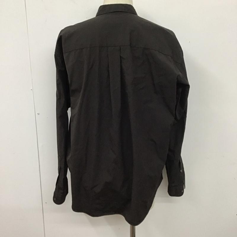 ビームスライツ BEAMS LIGHTS シャツ、ブラウス 長袖 51-11-0628-594 THOMAS MASON M 無地 ダークブラウン / ダークブラウン /  メンズ USED 古着 中古 10110200