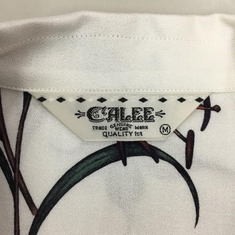 キャリー CALEE シャツ、ブラウス 半袖 オープンカラー M 花柄 マルチカラー / マルチカラー /  メンズ USED 古着 中古 10117215