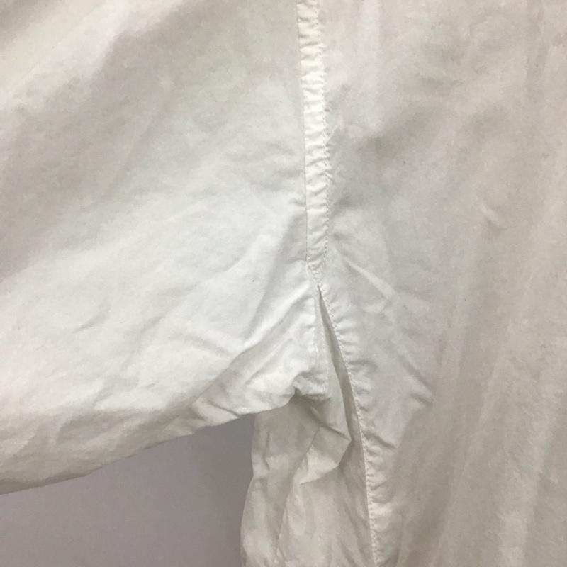 ニコアンド niko and... ワンピース ロングスカート ST95DH01AD スキッパー 長袖 シャツワンピース M 無地 白 / ホワイト /  レディース USED 古着 中古 10115007