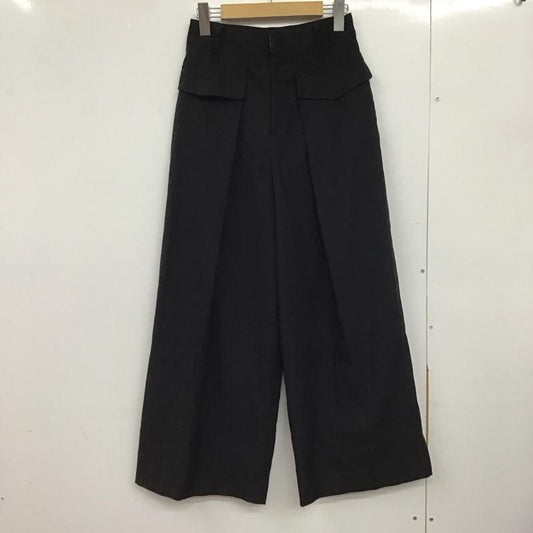 ケービーエフ KBF パンツ スラックス KB76-24D050 ポケットディティールパンツ 36 無地 黒 / ブラック /  レディース USED 古着 中古 10150505